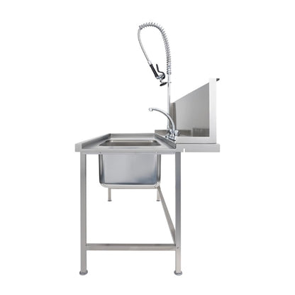 Classeq Right Hand Long Inlet Table 1500mm jk260