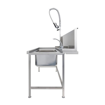 Classeq Right Hand Long Inlet Table 1500mm jk260
