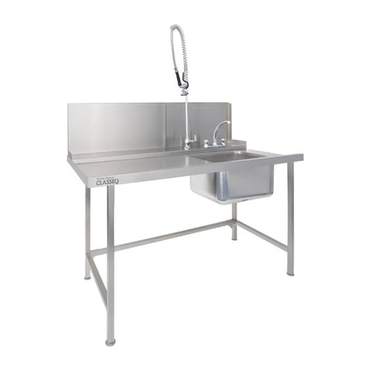 Classeq Right Hand Long Inlet Table 1500mm jk260