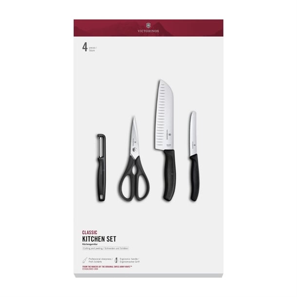 Victorinox 4-Piece Kitchen Knife Set jk290