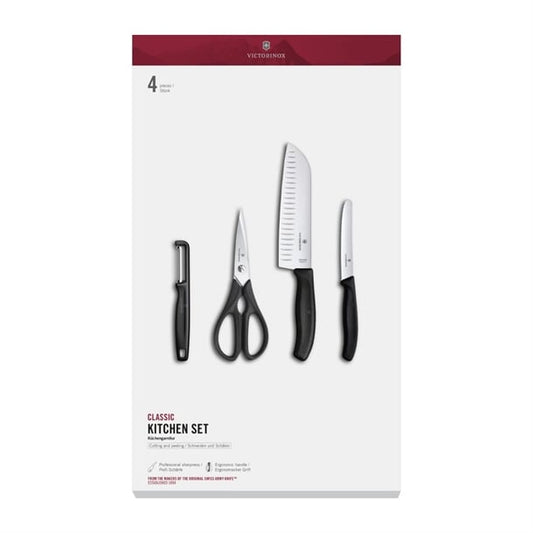 Victorinox 4-Piece Kitchen Knife Set jk290