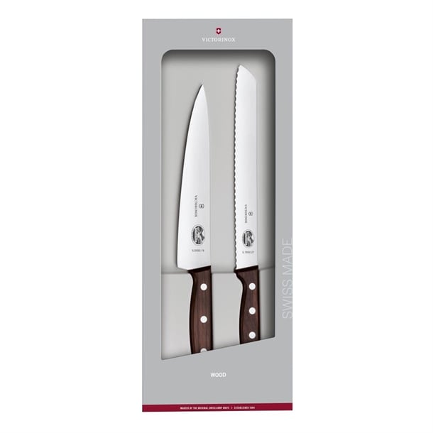 Victorinox Wood 2-Piece Kitchen Knife Set jk295