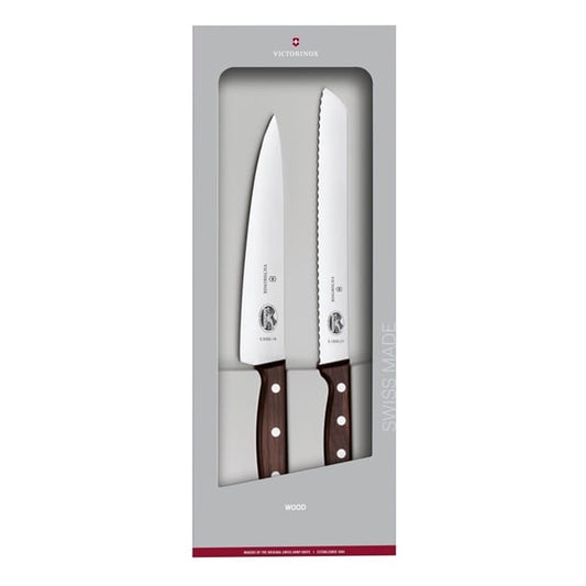 Victorinox Wood 2-Piece Kitchen Knife Set jk295