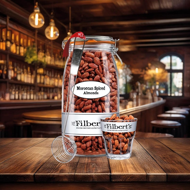 Mr Filberts Loose Serve Catering Bag Moroccan Spiced Almonds 1.5kg jk302