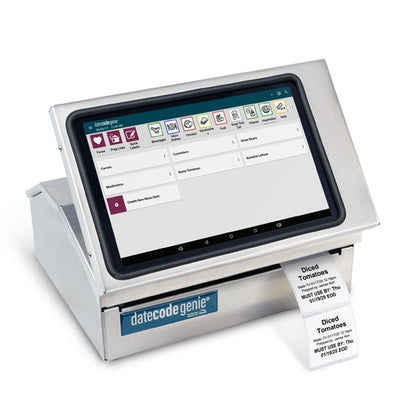 DateCodeGenie X2 Label Machine with One Printer jk360