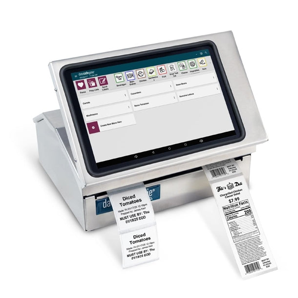 DateCodeGenie X22 Label Machine with Two Printers jk361