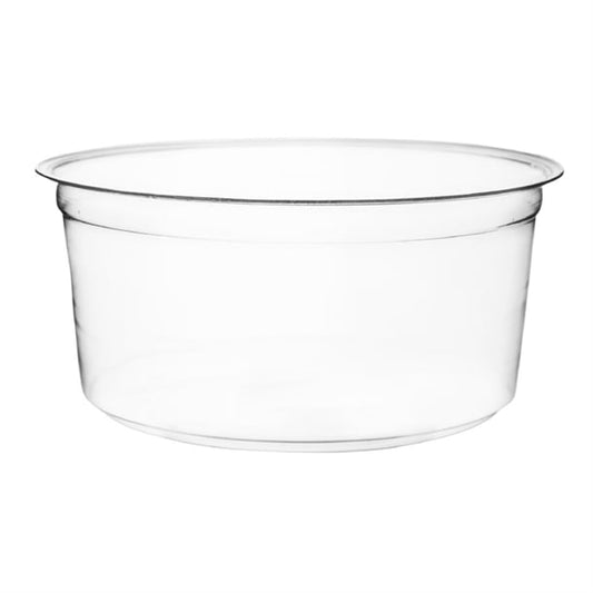Vegware Round PLA Deli Pots 340ml (500 Pack) jk367