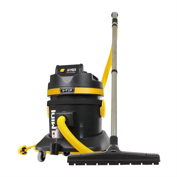 V-TUF MIDI H-Class Industrial Dust Extraction Vacuum Cleaner 21Ltr jk438
