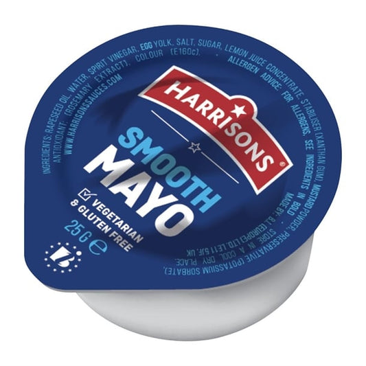 Harrisons Mayonnaise Dip Pots 25g (100 Pack) jk441