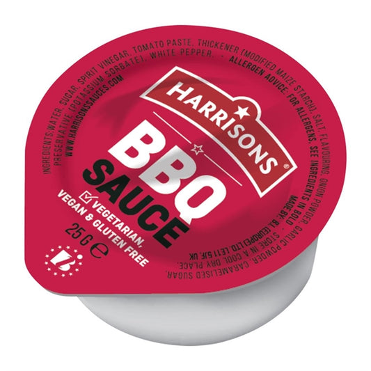 Harrisons BBQ Dip Pots 25g (100 Pack) jk442