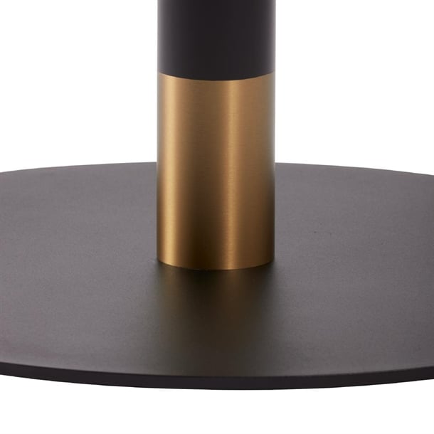 Boston Sleek Large Round Coffee Table Base Black & Gold jk470