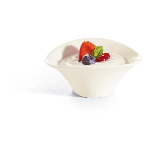 Arcoroc Appetizer Ludico Deep Bowls White 100mm (24 Pack) jk521
