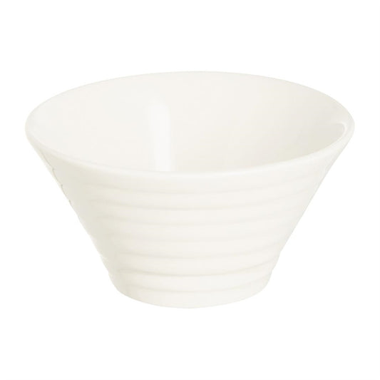Arcoroc Appetizer Spiral Dishes White 85mm (24 Pack) jk525
