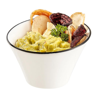 Arcoroc Appetizer Ludico Bowls Black Line 95mm (24 Pack) jk529