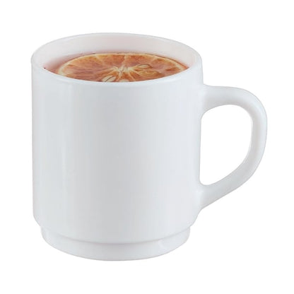 Luminarc Bock Stackable Mugs White 290ml (36 Pack) jk592