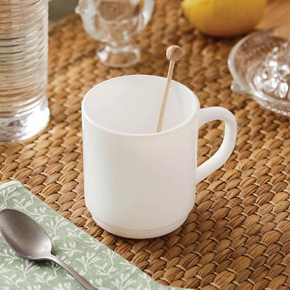 Luminarc Bock Stackable Mugs White 290ml (36 Pack) jk592