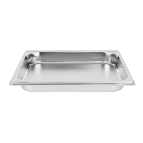 Matfer Bourgeat Stainless Steel 1/1 Gastronorm Tray 40mm k050