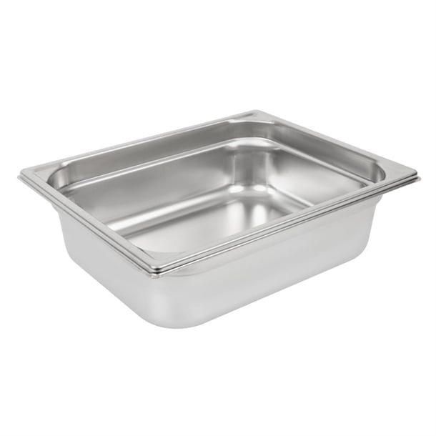 Matfer Bourgeat Stainless Steel 1/2 Gastronorm Tray 100mm k059