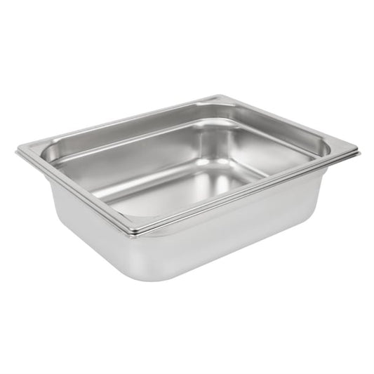 Matfer Bourgeat Stainless Steel 1/2 Gastronorm Tray 100mm k059
