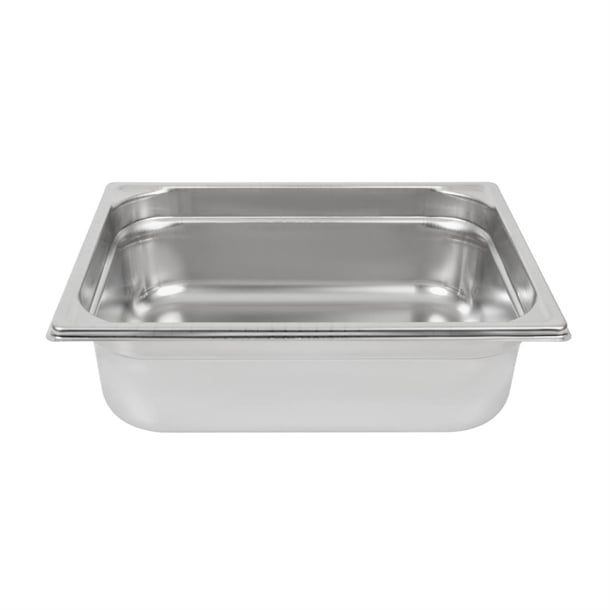 Matfer Bourgeat Stainless Steel 1/2 Gastronorm Tray 100mm k059