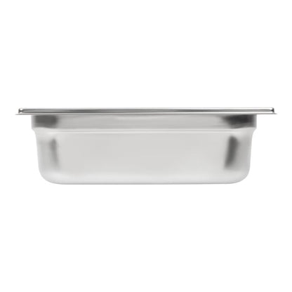 Matfer Bourgeat Stainless Steel 1/2 Gastronorm Tray 100mm k059