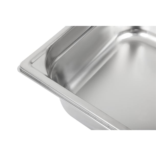 Matfer Bourgeat Stainless Steel 1/2 Gastronorm Tray 100mm k059