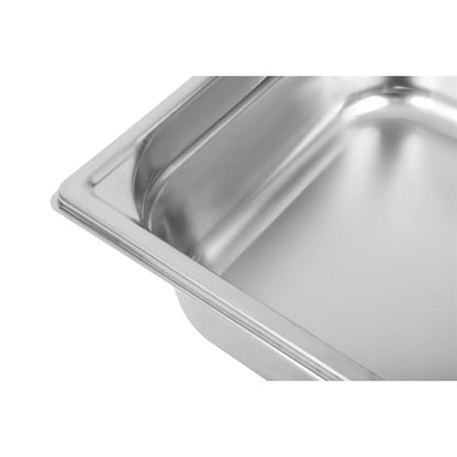 Matfer Bourgeat Stainless Steel 1/2 Gastronorm Tray 100mm k059