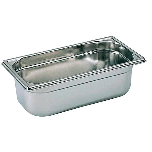 Matfer Bourgeat Stainless Steel 1/3 Gastronorm Tray 150mm k064
