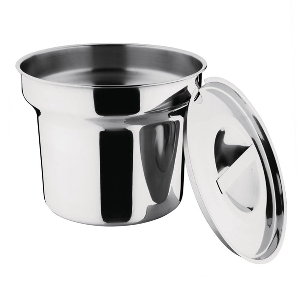 Vogue Bain Marie Pot with Lid 22cm k081