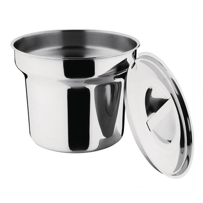 Vogue Bain Marie Pot with Lid 22cm k081