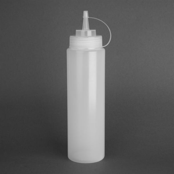 Vogue Clear Squeeze Sauce Bottle 24oz k163