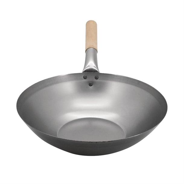 Vogue Mild Steel Flat Base Wok 330mm k296