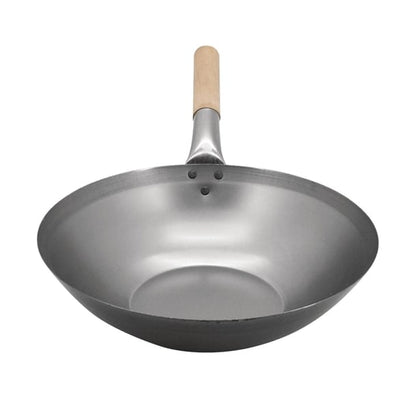 Vogue Mild Steel Flat Base Wok 330mm k296