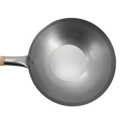 Vogue Mild Steel Flat Base Wok 330mm k296
