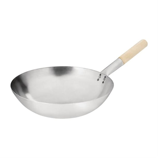 Vogue Mild Steel Round Base Wok 356mm k299