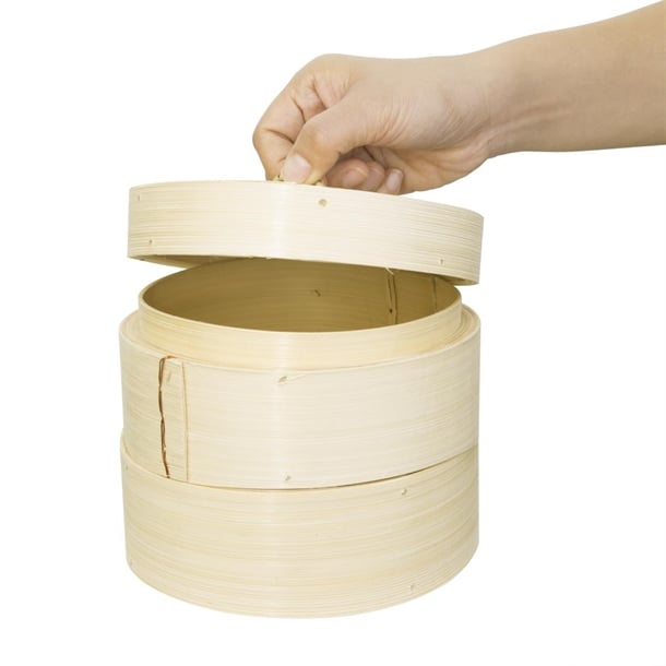Vogue Bamboo Food Steamer 152mm k302