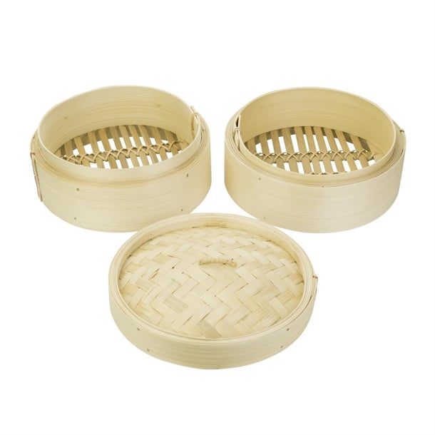 Vogue Bamboo Food Steamer 203mm k303
