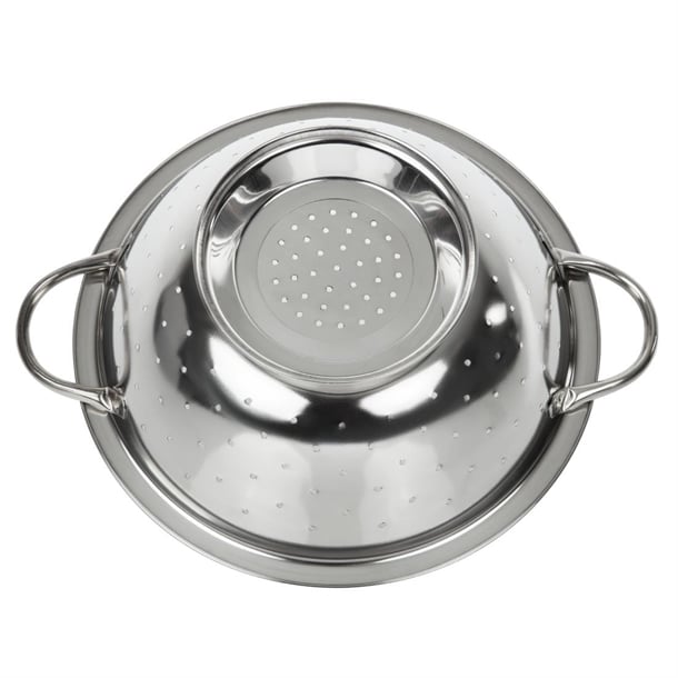 Vogue Stainless Steel Colander 11.5" k347