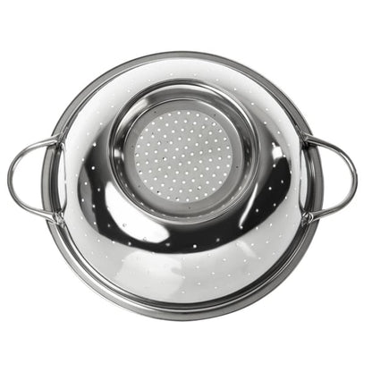 Vogue Stainless Steel Colander 12" k348
