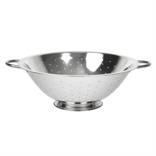 Vogue Stainless Steel Colander 14" k349