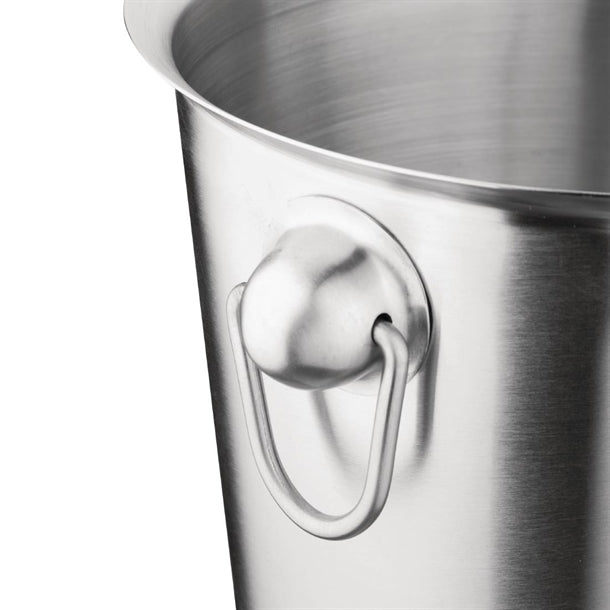 Olympia Brushed Stainless Steel Wine & Champagne Bucket k406