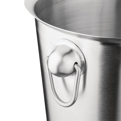Olympia Brushed Stainless Steel Wine & Champagne Bucket k406