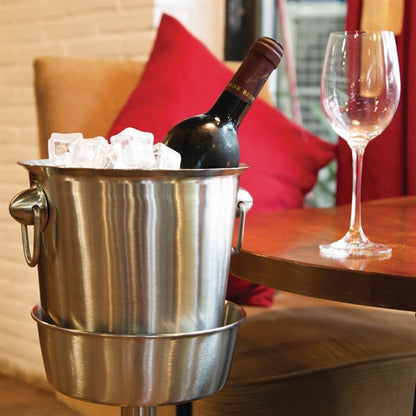 Olympia Brushed Stainless Steel Wine & Champagne Bucket k406