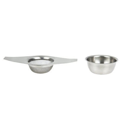 Tea Strainer and Stand k410