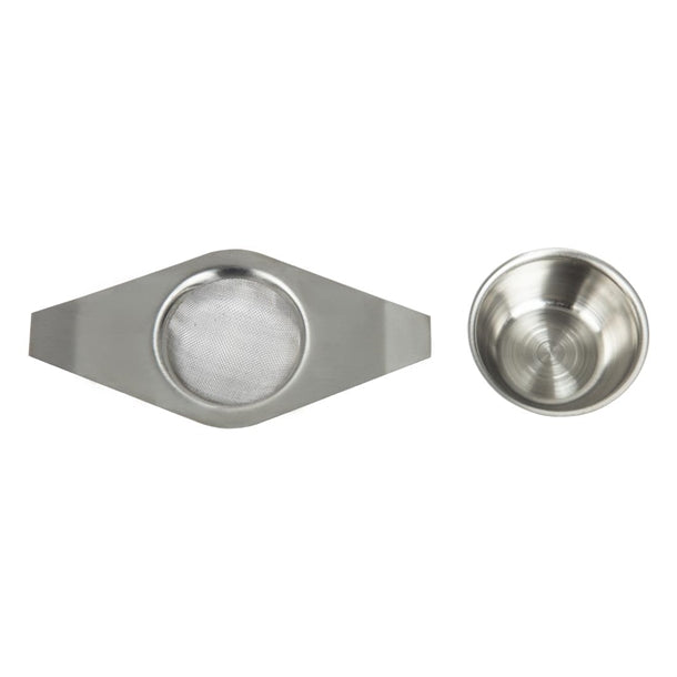 Tea Strainer and Stand k410