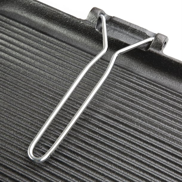 Vogue Cast Iron Grill Pan 22cm k417