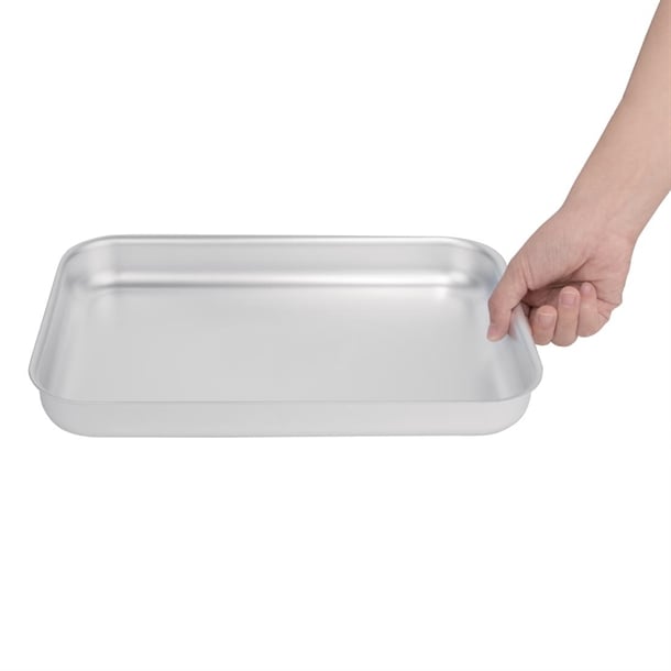 Vogue Aluminium Bakewell Pan 320x215mm k432