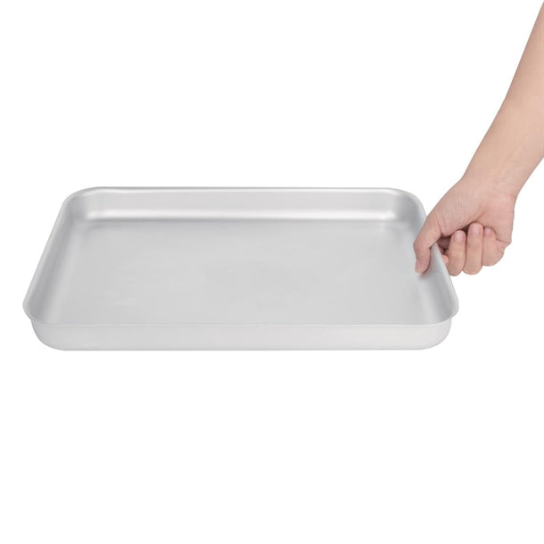 Vogue Aluminium Bakewell Pan 370x265mm k433