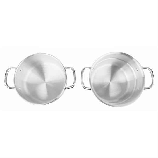 Vogue Aluminium Double Boiler Pan with Lid 24cm k643