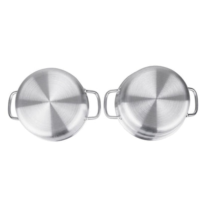 Vogue Aluminium Double Boiler Pan with Lid 24cm k643
